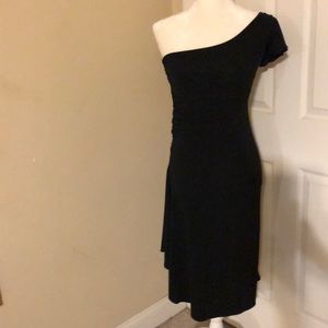 Black One Shoulder Dress